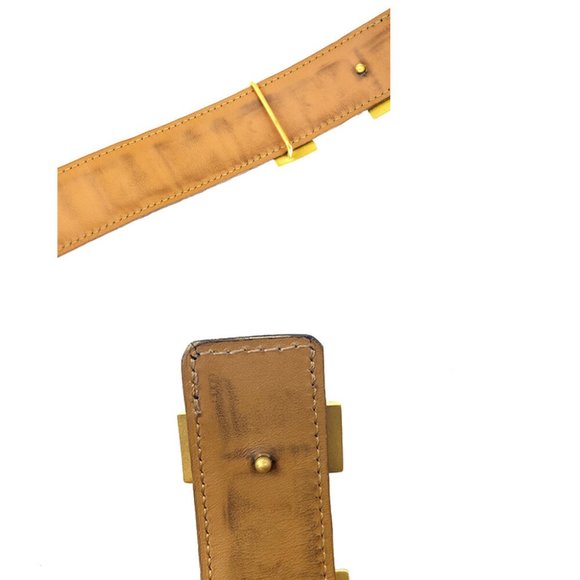 HERMES Constance H Buckle Belt Crocodile Porosus L main image 4